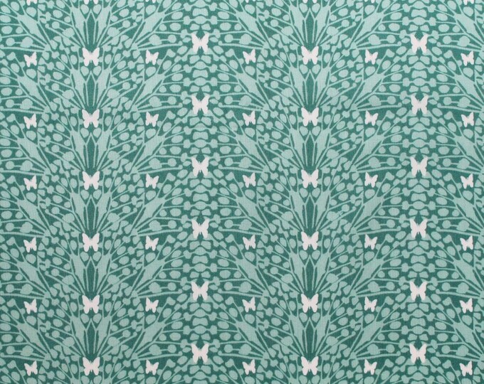 Camelot Fabrics Monarch Grove Kaleidoscope Sea Blue Premium Quality 100% Cotton Fabric (CA1194)