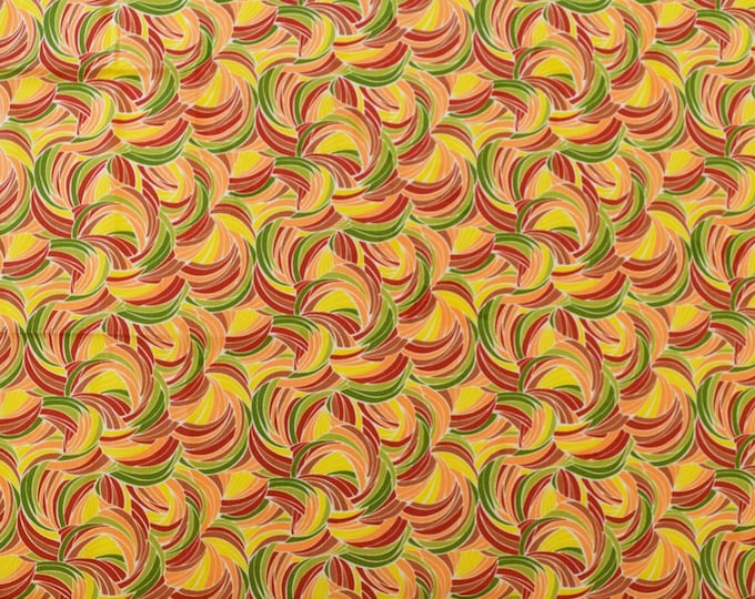 Quilting Treasures Marlena Swirls Yellow Premium Quality 100% Cotton Fabric (QT992)