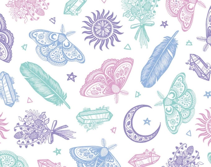 Camelot Fabrics Mystic - Spellbound Magic Premium Quality 100% Cotton Fabric (CA255KK)