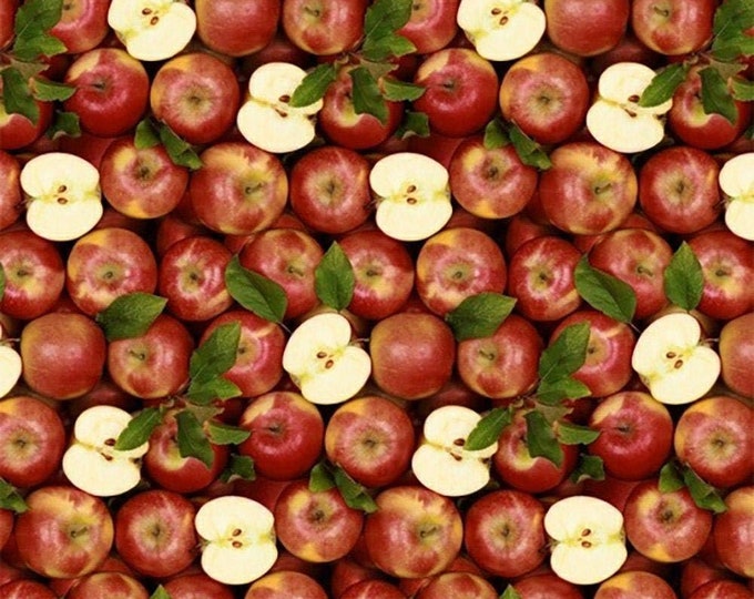 Windham Fabrics A La Carte Apple A Day Multi Premium Quality 100% Cotton Fabric (WF1)