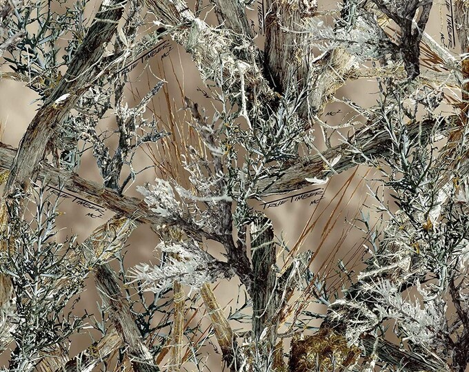 Springs Creative True Timber Mc2 Brown Premium Quality 100% Cotton Fabric (SC1379)