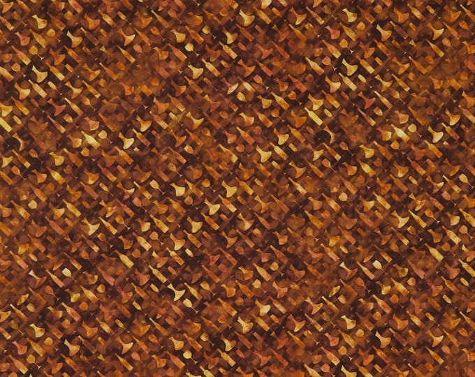 Quilting Treasures A Little Wine Mini Bottles and Glasses Brown Premium Quality 100% Cotton Fabric (QT661XX)