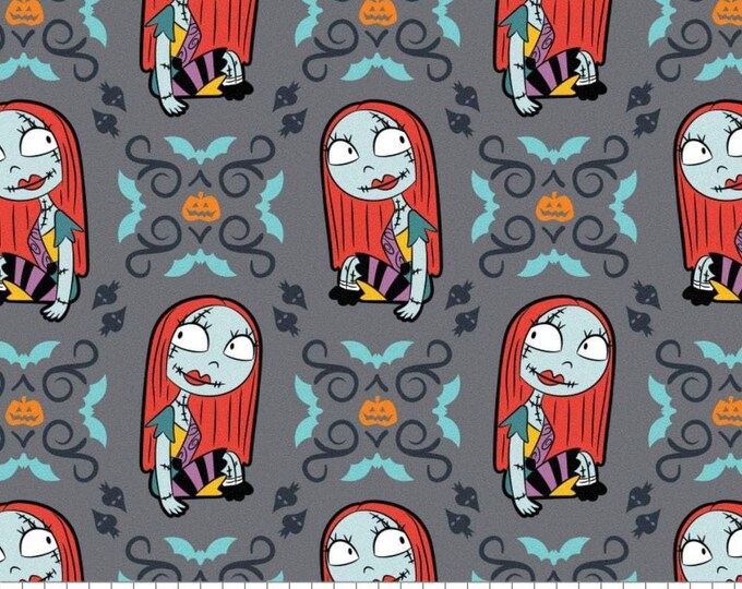 Camelot Fabrics Master of Fright - Scream Queen Sally Premium Quality 100% Cotton Fabric (CA1062KK)
