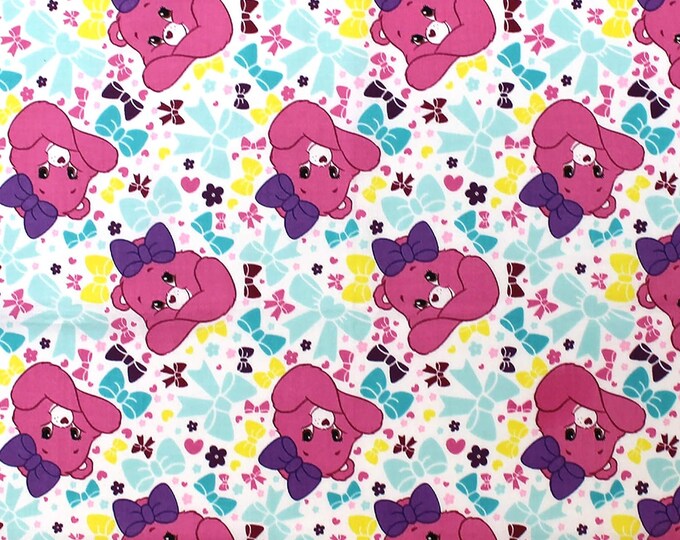 Camelot Fabrics Care Bears Sparkle & Shine Pretty Bow Premium Quality 100% Cotton Fabric (CA918)