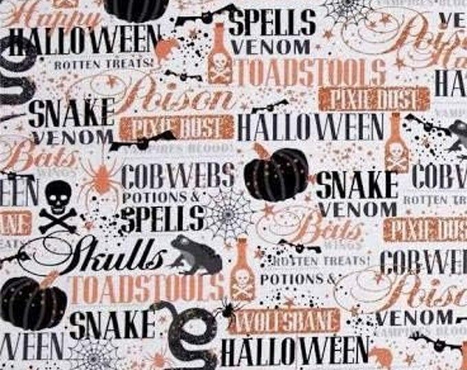 Quilting Treasures Potions and Spells Premium Quality 100% Cotton Fabric (QT557)