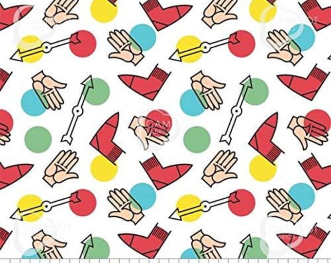 Camelot Fabrics Twister Icons Premium Quality 100% Cotton Fabric (CA605KK)
