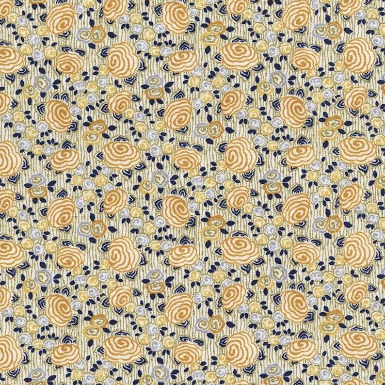 Timeless Treasures Charleston Revive Honey Floral Premium Quality 100