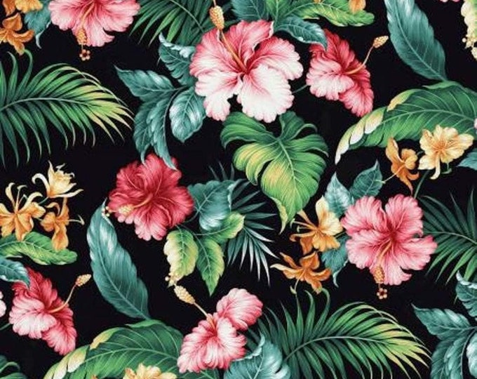 Springs Creative Tropical Paradise Premium Quality 100% Cotton Fabric (SC1457KK)