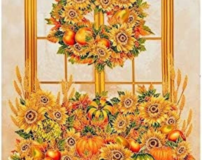 Robert Kaufman Shades of The Season 10 Harvest 24" Panel Premium Quality 100% Cotton Sold by The Panel. (RK343)