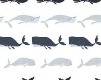 Timeless Treasures Into The Reef White Premium Quality 100% Cotton Fabric (TT480)
