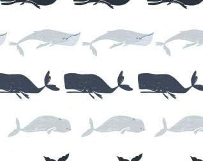 Timeless Treasures Into The Reef White Premium Quality 100% Cotton Fabric (TT480)