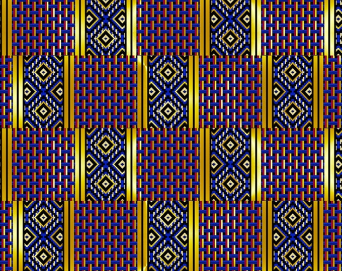 David Textiles Native American Themed Kaftan Quilt Premium Quality 100% Cotton Fabric by The Yard. (DA30XX)