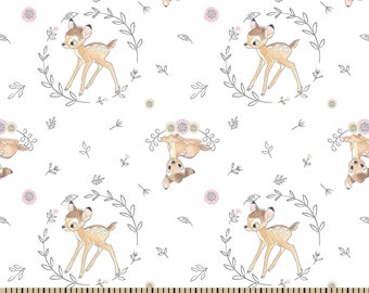 Springs Creative Disney Framed Bambi Premium Quality 100% Cotton Fabric (SC1470)