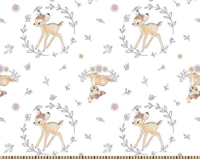Springs Creative Disney Framed Bambi Premium Quality 100% Cotton Fabric (SC1470)