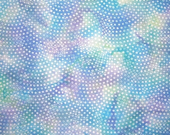 Fabri-Quilt Blue & Purple Blender - Paintbrush Premium Quality 100% Cotton Fabric (FQ218)