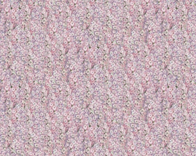 Springs Creative Primrose Lane Packed Hyacinth Premium Quality 100% Cotton Fabric (SC821)