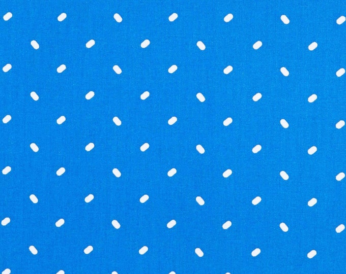 Quilting Treasures Sweet Caroline Tic Tac Dot Light Navy Premium Quality 100% Cotton Fabric (QT1246KK)