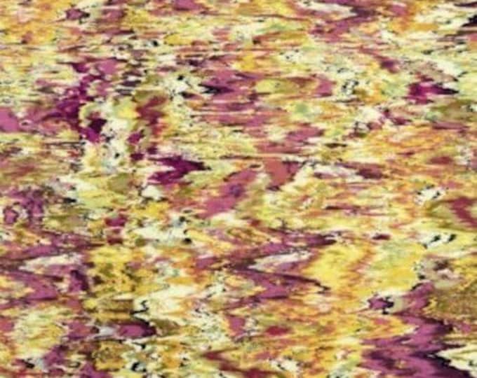 Timeless Treasures Autumn Abstract Splatted Colors Multicolor Premium Quality 100% Cotton Fabric (TT347)