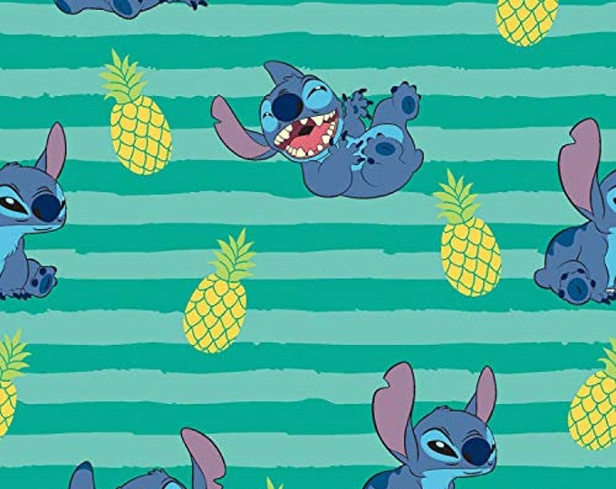 Stitch Stripe Fabric Premium Quality 100% Cotton (SC19KK)