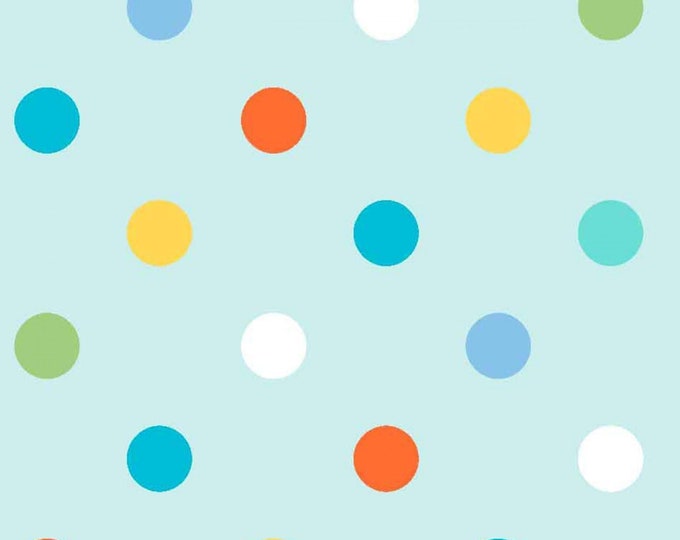 Springs Creative Alphabet Zoo Dot Premium Quality 100% Cotton Fabric (M585SC)