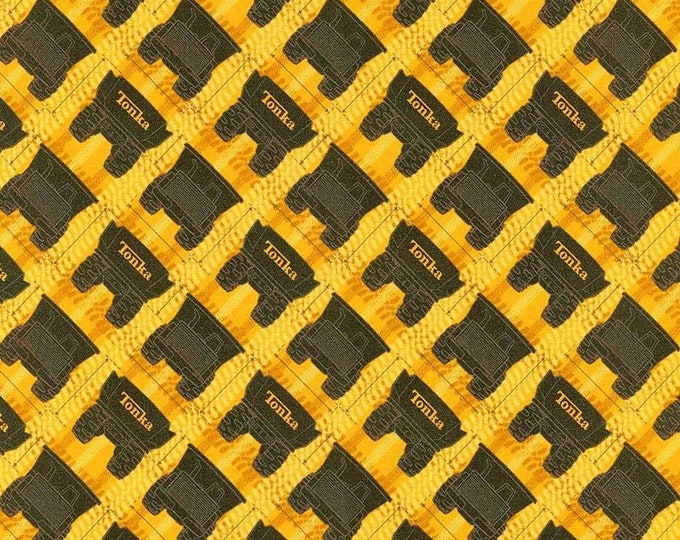 Camelot Fabrics Tonka Dimensions Yellow Quality 100% Cotton Fabric (CA1400KK)