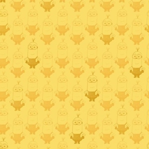 Quilting Treasures Despicable Me Minions Kevin Minion Yellow Premium Quality 100% Cotton Fabric (M22)