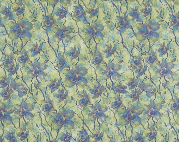 Springs Creative Susan Winget Jasmine Floral Vine Premium Quality 100% Cotton Fabric (SC1386)
