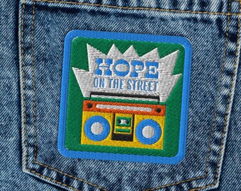 Hope on the Street Embroidered Patch