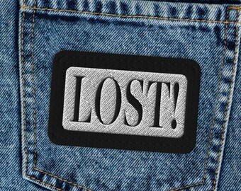 Lost Embroidered Patch