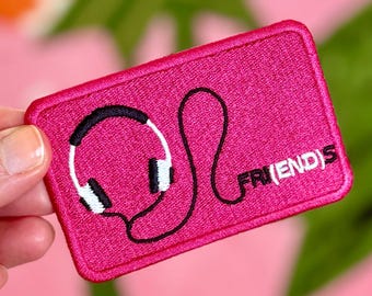 Friends Embroidered Patch