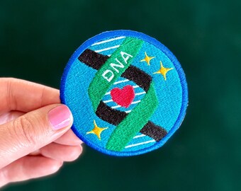 DNA Embroidered Patch