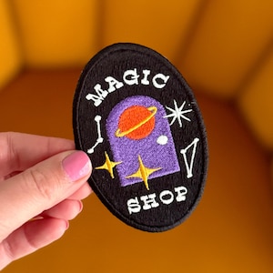 Geborduurde Magic Shop-patch