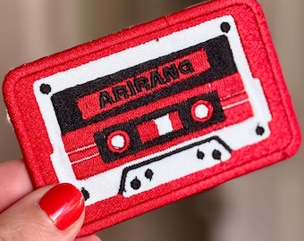 Arirang Embroidered Iron On Patch