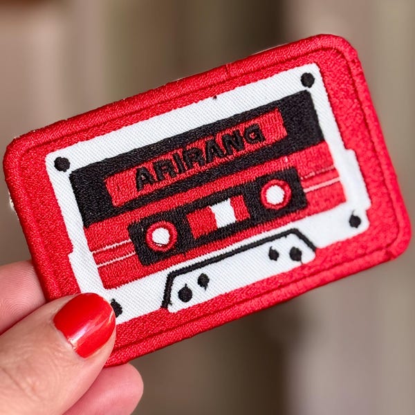 Parche bordado termoadhesivo Arirang