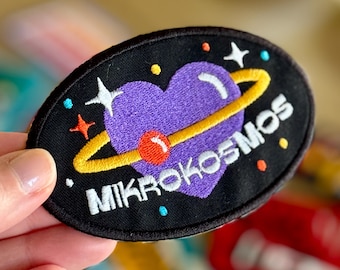 Mikrokosmos Embroidered Iron On Patch