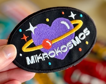 Mikrokosmos Embroidered Iron On Patch