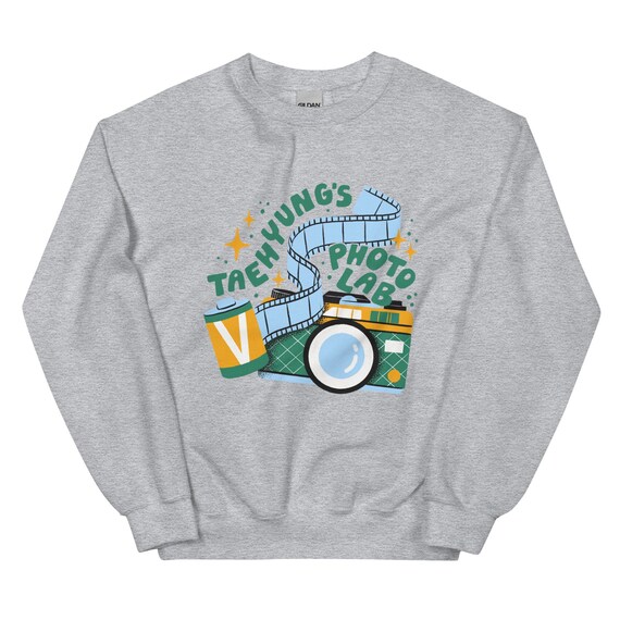 BTS V Taehyung s Photo Lab Crewneck Sweatshirt Etsy UK