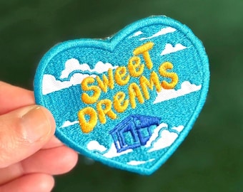 Sweet Dreams Embroidered Patch