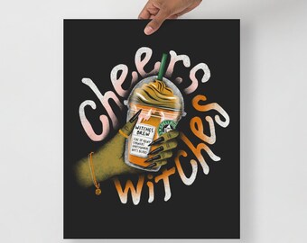 Cheers Witches Art Print