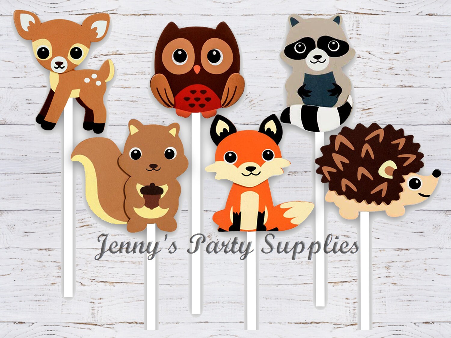 animal cutouts for baby shower