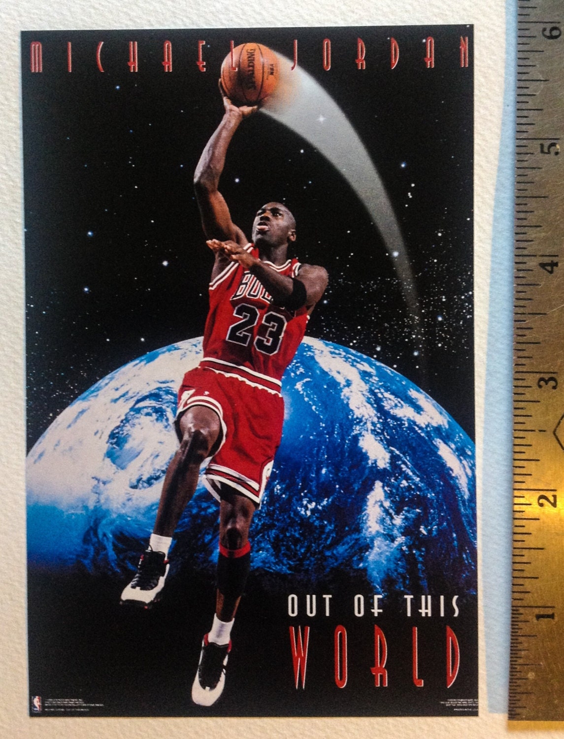 Life Size Michael Jordan Poster