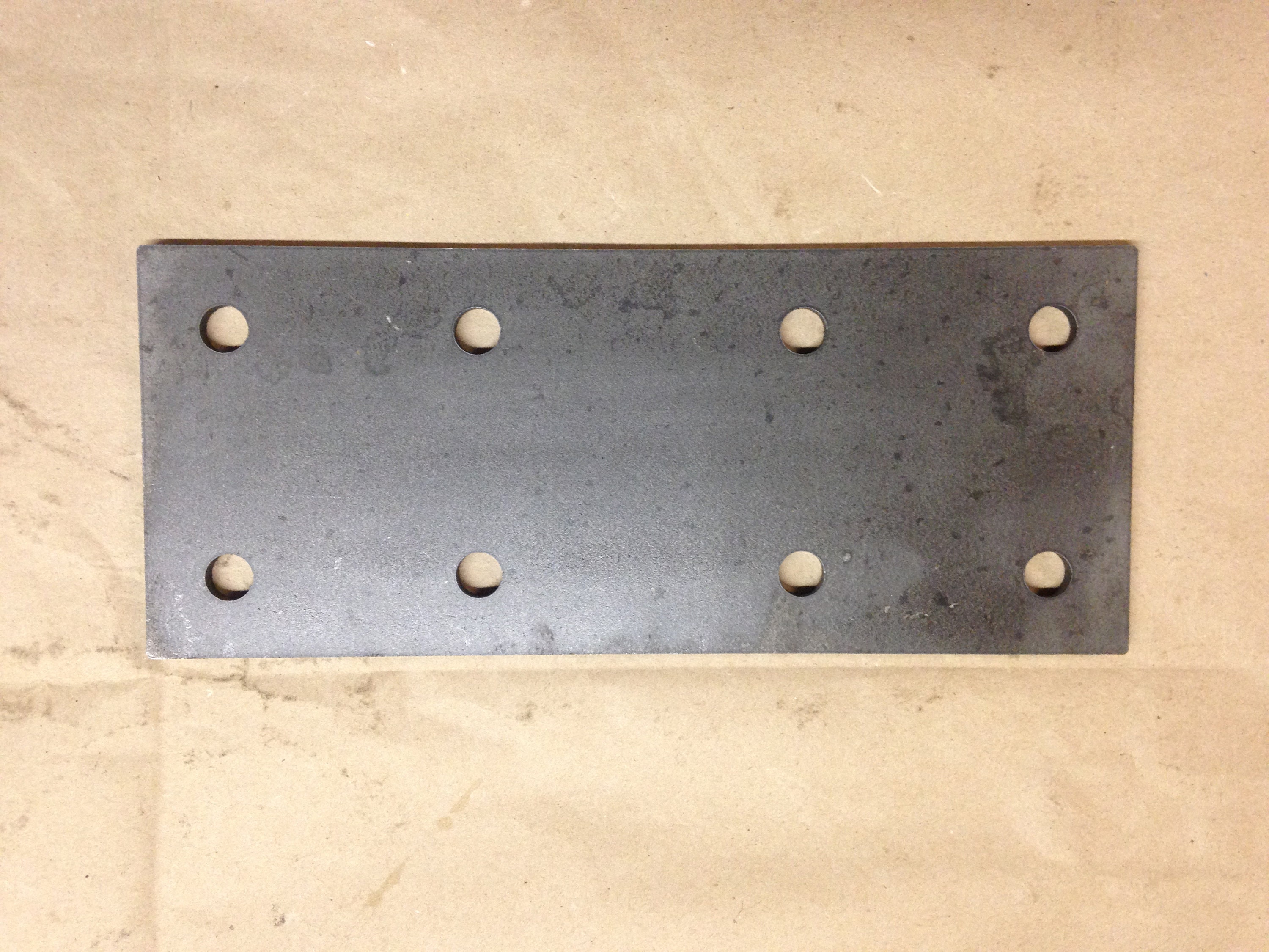 a set of two 2 flat mending plates for 6 x 6 Etsy