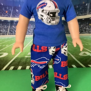 Buffalo BILLS Outfits 18in Doll Clothes, Handmade, Fits All 18 Inch Dolls - Etsy