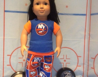 Islanders Doll Clothes, Handmade 18 Inch Doll Outfit