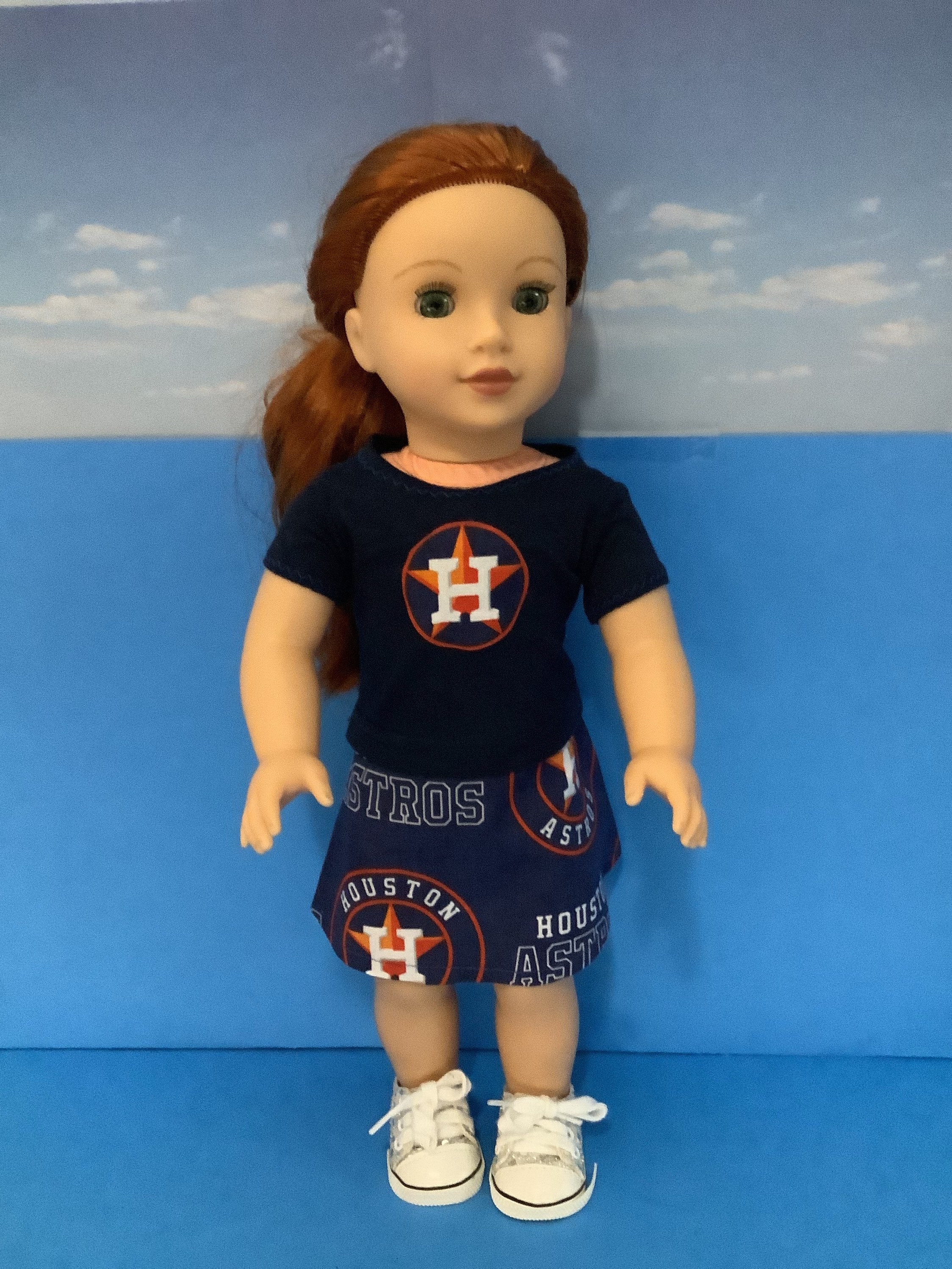 Genuine Merchandise, One Pieces, Nwt Houston Astros Baby Girls 2 Piece  Creeper Set Size 2 Months