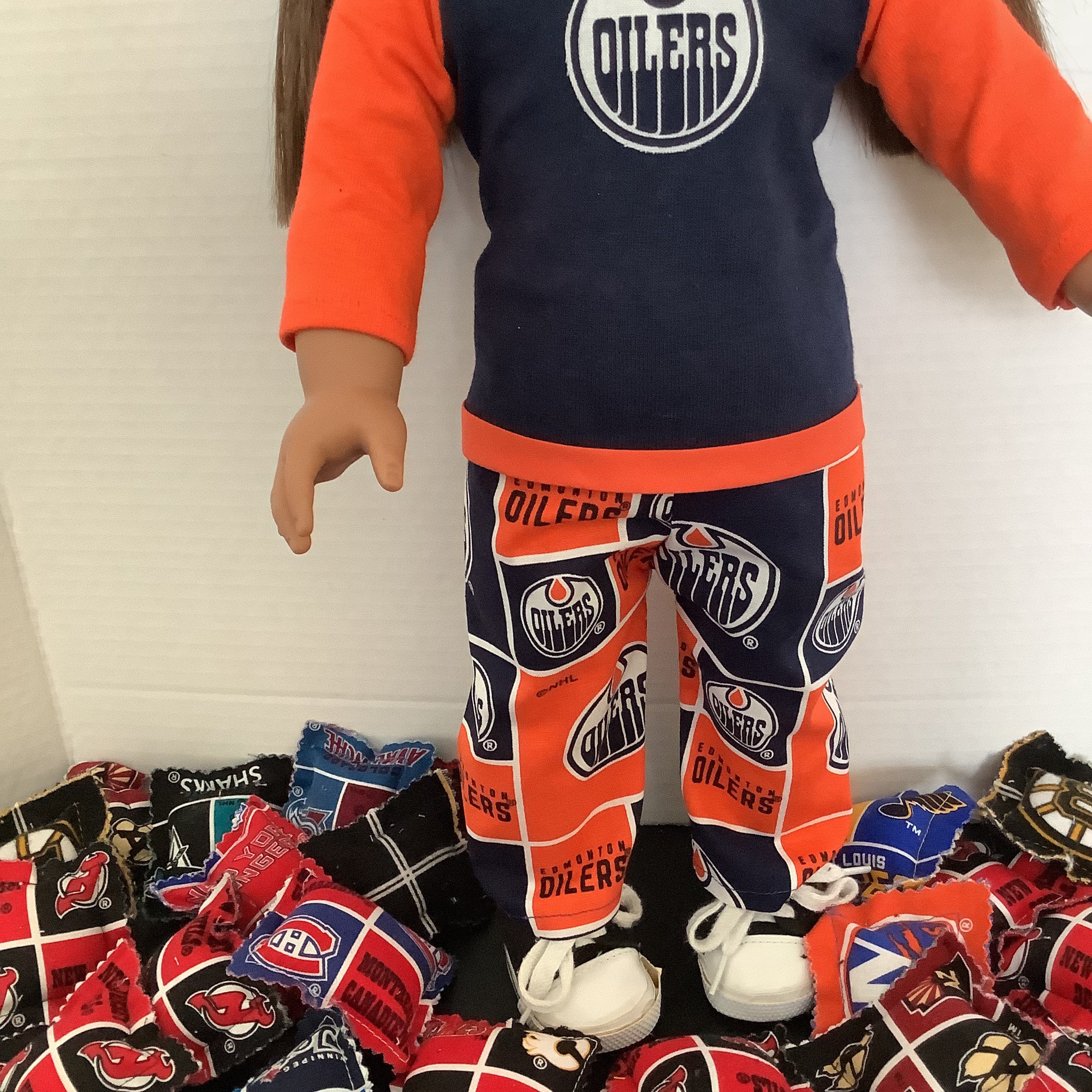 Edmonton OILERS! 18 Inch Doll Clothes,handmade ,fits All 18 Inch Dolls ...