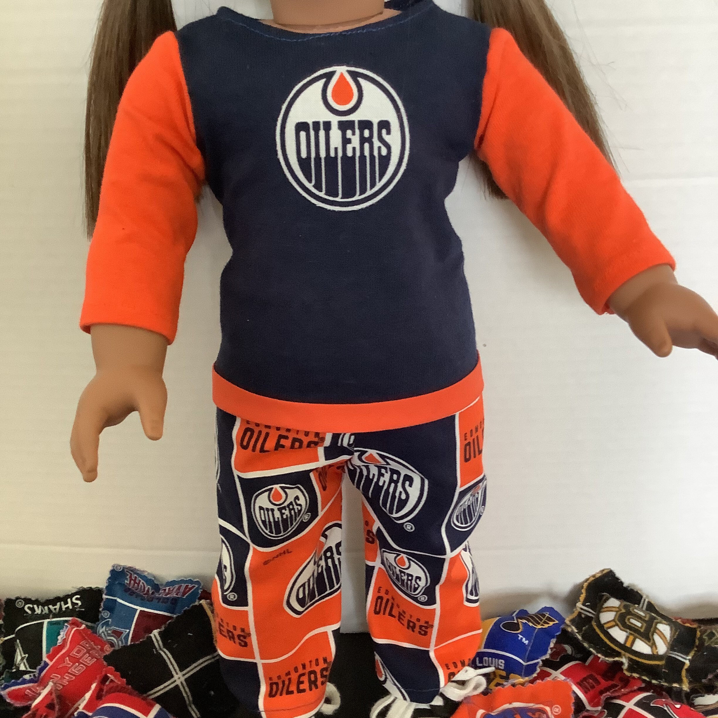 Edmonton OILERS! 18 Inch Doll Clothes,handmade ,fits All 18 Inch Dolls ...