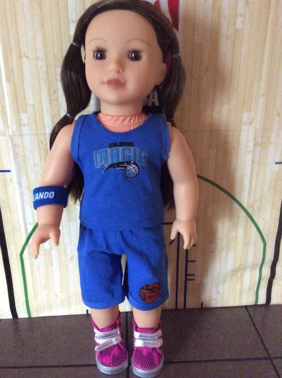 18 inch doll basketball outfit