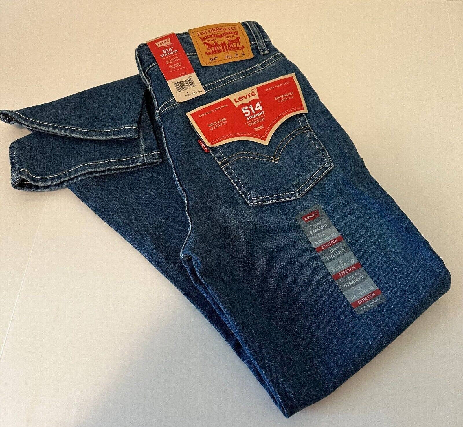 Levi's 514 straight sales stretch