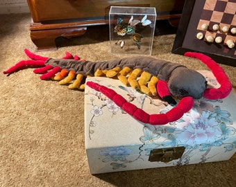 Realistic Centipede Plush Made to Order